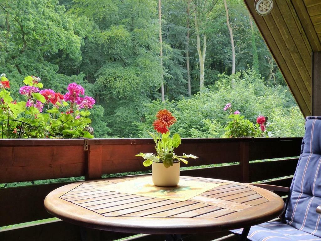 Ferienwohnung Haus am Wald Klingberg Exterior foto