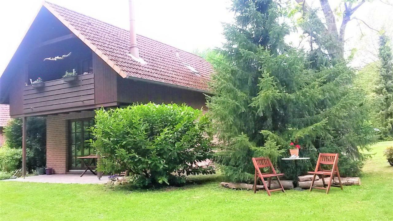 Ferienwohnung Haus am Wald Klingberg Exterior foto